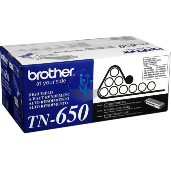 Toner Brother TN-650 Negro hl-5340, mfc-8890dw 8k.