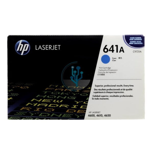 Toner HP C9721A (641a) l.j. 4600 Cyan 8k.