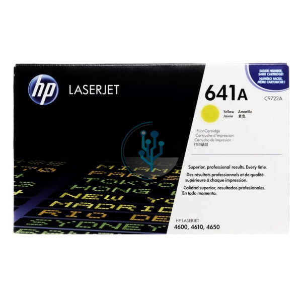 Toner HP C9722A (641a) l.j. 4600 Yellow 8k.