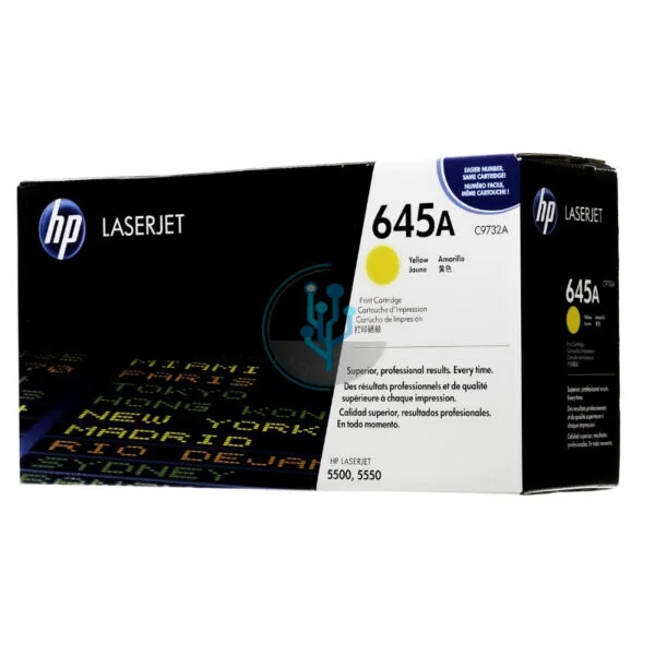 Toner HP C9732A (645a) l.j. 5500 Yellow 12k.