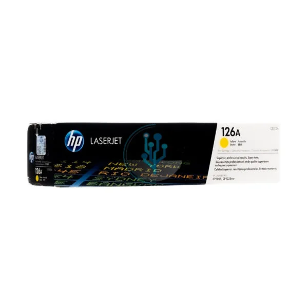 Toner HP CE312A (126a) l.j. cp1025 Yellow 1k. - Imagen 2