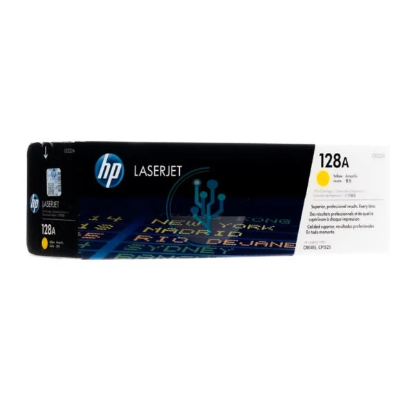 Toner HP CE322A (128a) l.j. cm1415 Yellow 1,3k. - Imagen 2