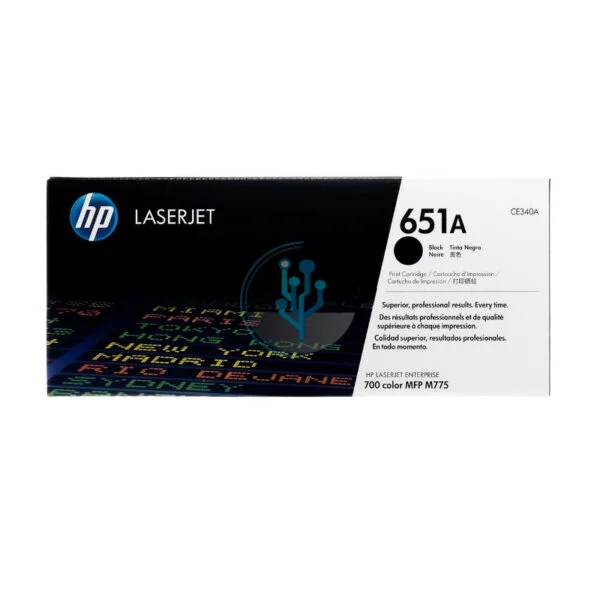 Toner HP CE340A (651a) l.j. ent 700 Negro 13.5k.