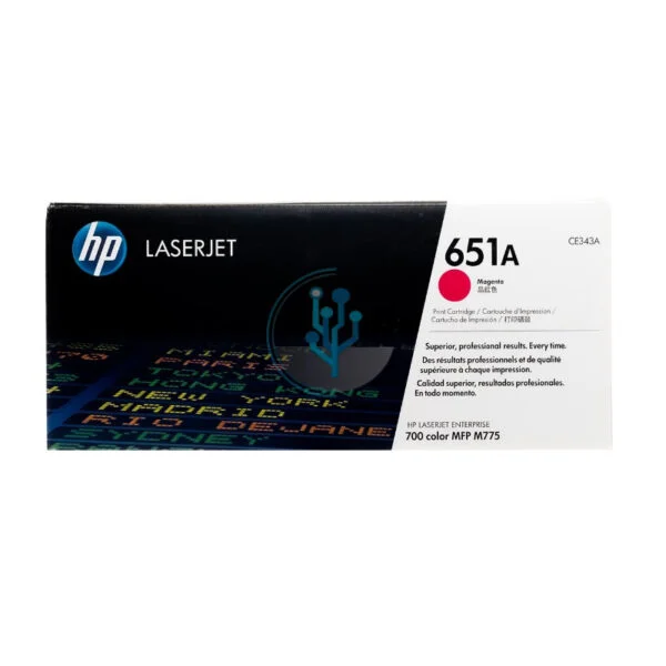 Toner HP CE343A (651a) l.j. ent 700 Magenta 16k.