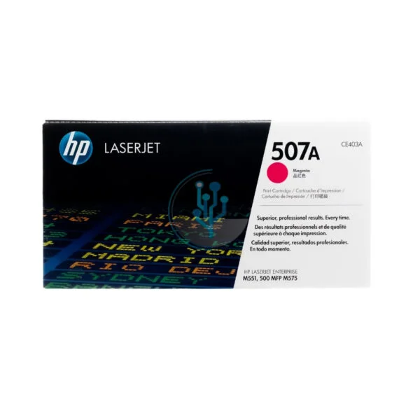 Toner HP CE403A (507a) l.j. m551 Magenta 6k.