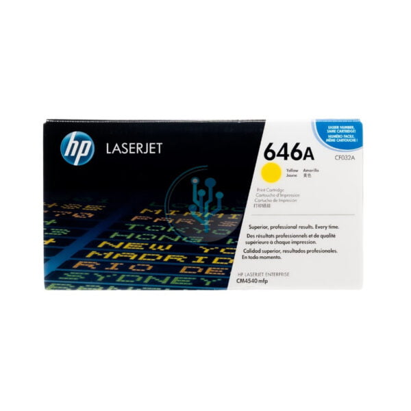 Toner HP CF032A (646a) l.j. cm4540 Yellow 12,5k.