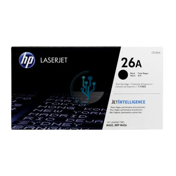 Toner HP CF226A (26a) l.j.p m402 Negro 3,1k.