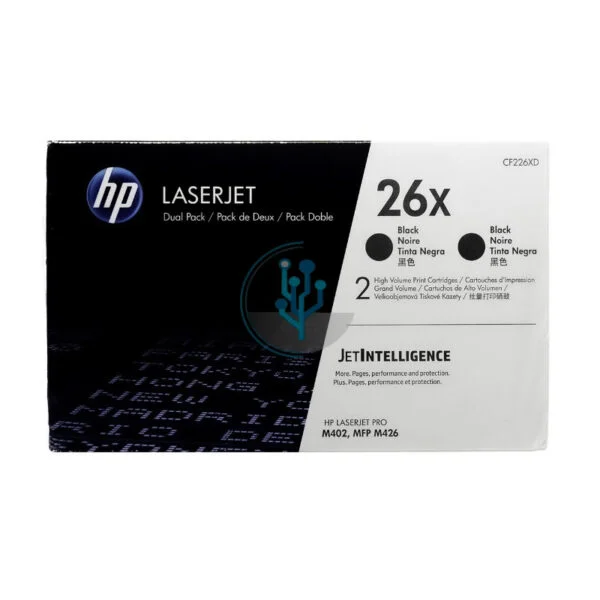 Toner HP CF226XD (26x) Dual Pack m426dw 9k.