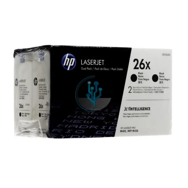 Toner HP CF226XD (26x) Dual Pack m426dw 9k. - Imagen 2