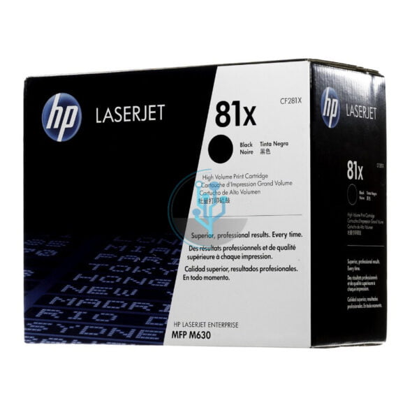Toner HP CF281X (81x) mfp m630 Negro 25k - Imagen 2