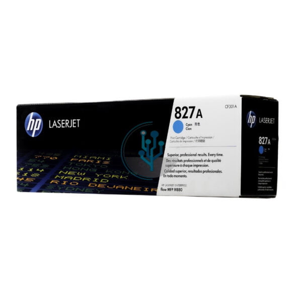 Toner HP CF301A (827a) l.j. mfp m880z Cyan 32k. - Imagen 2