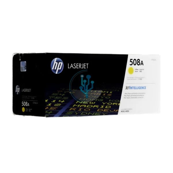 Toner HP CF362A (508a) mfp m553 Yellow 5k. - Imagen 2