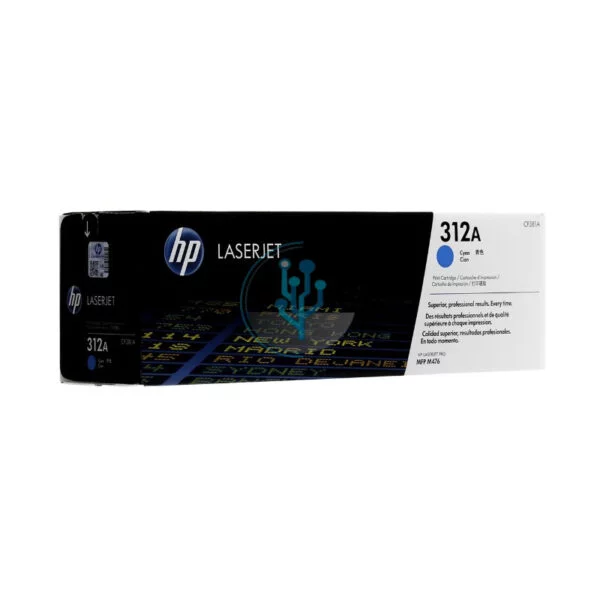 Toner HP CF381A (312a) l.j. m476 Cyan 2,7k. - Imagen 2