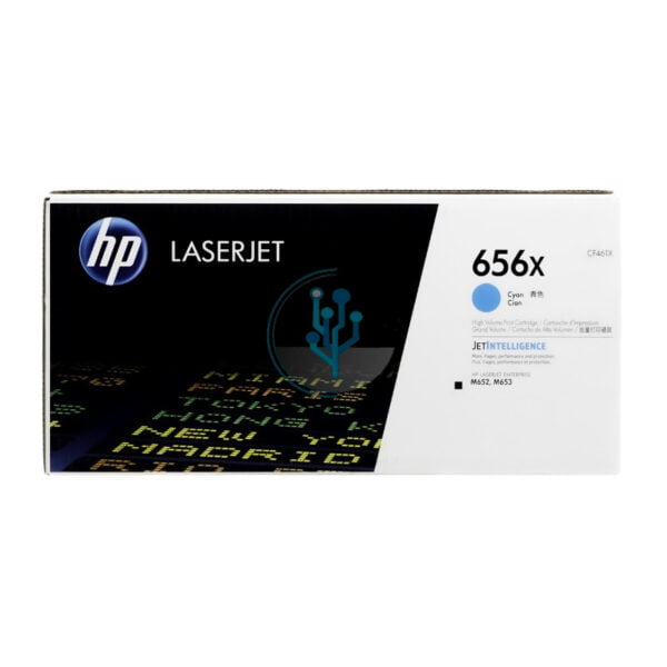 Toner HP CF461X (656x) Cyan ent m652 22k. - Imagen 2
