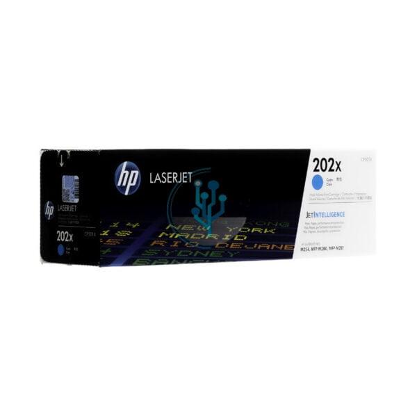 Toner HP CF501X (202x) Cyan l.j. pro m254 2,5k. - Imagen 2