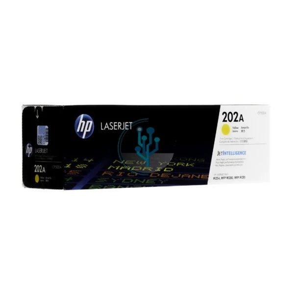 Toner HP CF502A (202A) Yellow l.j. pro m254 1,3k. - Imagen 2