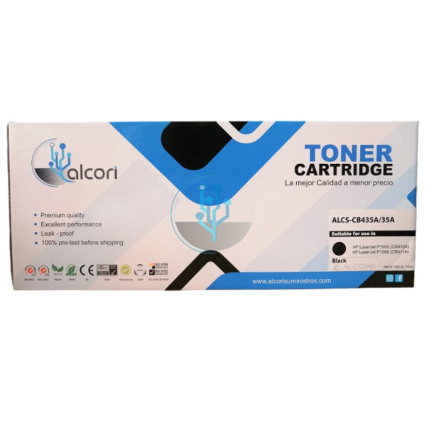 Toner HP Compatible 35a CB435A p1005, p1006 1,5k