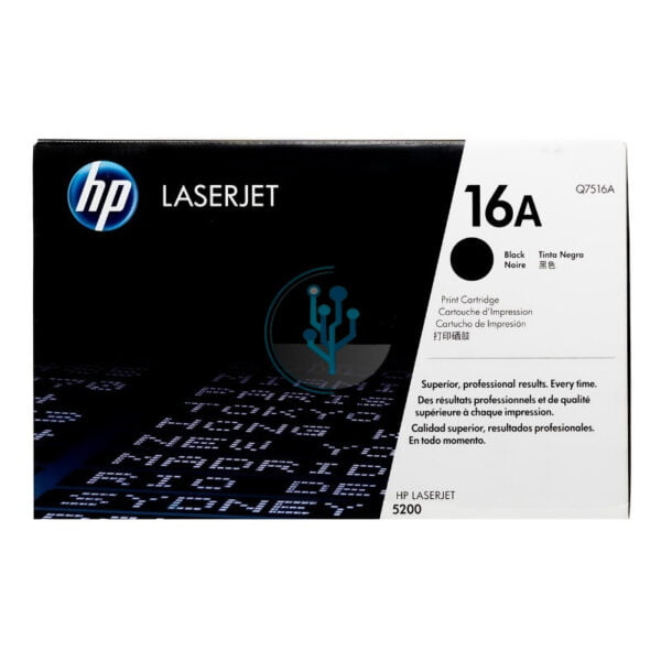 Toner HP Q7516A (16a) l.j. 5200 Negro 12k.