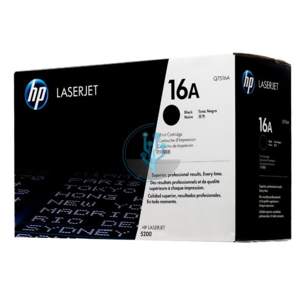 Toner HP Q7516A (16a) l.j. 5200 Negro 12k. - Imagen 2