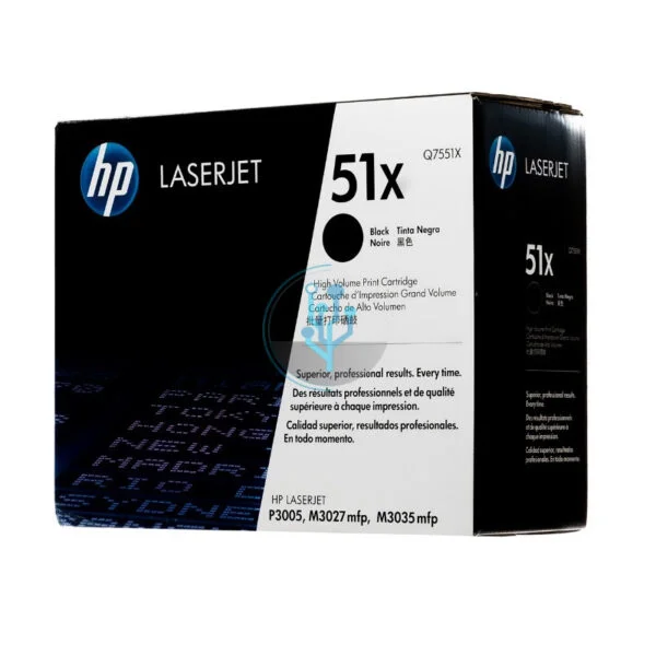 Toner HP Q7551X (51x) l.j. p3005x Negro 13k. - Imagen 2