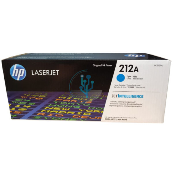 Toner HP W2121A (212a) l.j. m555 Cyan 4,5k. - Imagen 2