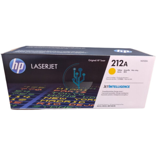 Toner HP W2122A (212a) l.j. m555 Yellow 4,5k. - Imagen 2