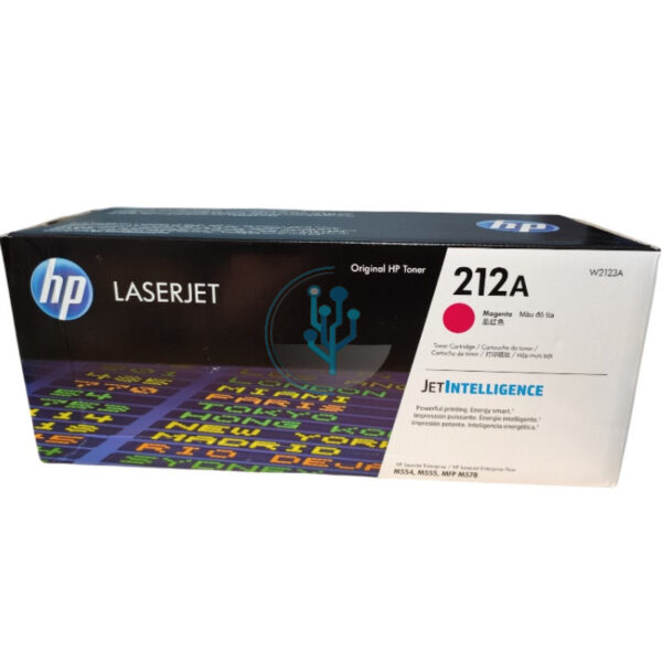 Toner HP W2123A (212a) l.j. m555 Magenta 4,5k. - Imagen 2