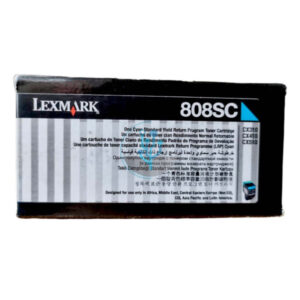 Toner Lexmark 80C8SC0 Cyan cx310, cx410, cx510 2k.