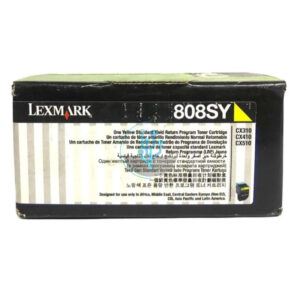 Toner Lexmark 80C8SY0 Yellow cx310, cx410, cx510 2k.