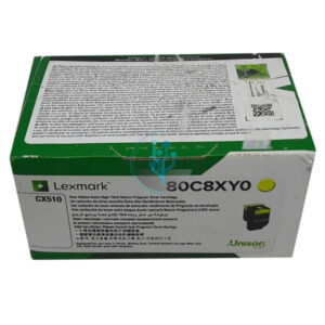 Toner Lexmark 80C8XY0 Yellow cx510 4k.
