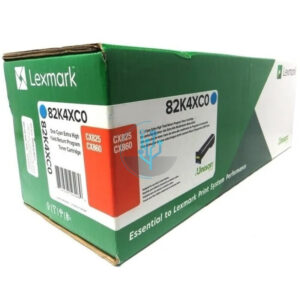 Toner Lexmark 82K4HC0 Cyan cs820, cx820, cx825, cx860 17k