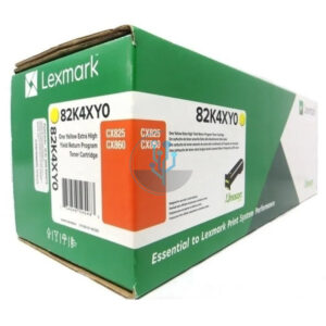 Toner Lexmark 82K4HY0 Yellow cs820, cx820, cx825, cx860 17k